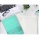 CUADERNO CON GOMILLA ANTARTIK NOTES TAPA DURA DIN A4 HOJAS PUNTOS ROSA Y TURQUESA 100 HOJAS 80 GR FSC
