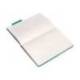 CUADERNO CON GOMILLA ANTARTIK NOTES TAPA DURA DIN A4 HOJAS LISAS VERDE AGUAMARINA 100 HOJAS 80 GR FSC