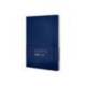 CUADERNO CON GOMILLA ANTARTIK NOTES TAPA DURA DIN A4 HOJAS CUADRICULA AZUL MARINO 100 HOJAS 80 GR FSC
