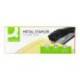 GRAPADORA MARCA Q-CONNECT KF14211 METALICA NEGRA CAPACIDAD 20 HOJAS