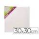 BASTIDOR MARCA LIDERCOLOR LIENZO GRAPADO LATERAL ALGODON 100% 30X30 CM