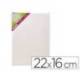 BASTIDOR MARCA LIDERCOLOR LIENZO GRAPADO LATERAL ALGODON 100% 22X16 CM