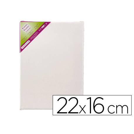BASTIDOR MARCA LIDERCOLOR LIENZO GRAPADO LATERAL ALGODON 100% 22X16 CM