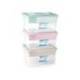 CAJA ORGANIZADORA PLASTICO MARCA PLASTICFORTE N 9 CON BANDEJA COLORES SURTIDOS 27X34X18 CM
