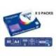 PAPEL COLOR MARCA TROPHEE A4 80GR ROSA VIOLETA INTENSO PAQUETE DE 500 HOJAS