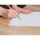 CARTULINA LIDERPAPEL DIN A3 180G/M2 BLANCO PAQUETE DE 25+5 HOJAS EN CARPETA DOSSIER TRANSPARENTE CON CIERRE