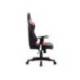 SILLA MARCA Q-CONNECT GAMING ORVIETO SIMIL PIEL BASE METALICA ALT MAX 1200 ANC 650 PROF 650 MM RUEDAS PREMIUM NEGRO ROJO