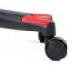 SILLA MARCA Q-CONNECT GAMING ORVIETO SIMIL PIEL BASE METALICA ALT MAX 1200 ANC 650 PROF 650 MM RUEDAS PREMIUM NEGRO ROJO