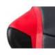 SILLA MARCA Q-CONNECT GAMING ORVIETO SIMIL PIEL BASE METALICA ALT MAX 1200 ANC 650 PROF 650 MM RUEDAS PREMIUM NEGRO ROJO