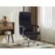 SILLA MARCA Q-CONNECT DIRECCION RAVENNA MALLA BASE METALICA ALT MAX 1300 ANC 670 PROF 730 MM RUEDAS PREMIUM COLOR NEGRO