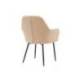 SILLA MARCA Q-CONNECT CONFIDENTE SIEMIONE BASE METALICA ALT MAX 820 ANC 570 PROF 580 COLOR MARRON ARENA
