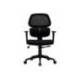 SILLA MARCA Q-CONNECT OFICINA ANCONA MALLA BASE METALICA ALT MAX 1110 ANC 660 PROF 590 RUEDAS PREMIUM COLOR NEGRO