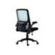 SILLA MARCA Q-CONNECT OFICINA ALBA MALLA BASE METALICA ALT MAX 1110 ANC 610 PROF 580 RUEDAS PREMIUM COLOR NEGRO AZUL