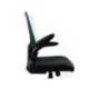 SILLA MARCA Q-CONNECT OFICINA ALBA MALLA BASE METALICA ALT MAX 1110 ANC 610 PROF 580 RUEDAS PREMIUM COLOR NEGRO AZUL