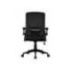 SILLA MARCA Q-CONNECT OFICINA ALBA MALLA BASE METALICA ALT MAX 1110 ANC 610 PROF 580 RUEDAS PREMIUM COLOR NEGRO