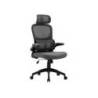 SILLA MARCA Q-CONNECT DIRECCION SORRENTO MALLA BASE METALICA ALT MAX 1320 ANC 650 PROF 600 MM RUEDAS PREMIUM GRIS