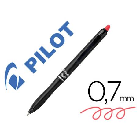 BOLIGRAFO PILOT FRIXION BALL PLUS BORRABLE 0,7 MM PUNTA MEDIA COLOR ROJO