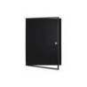 VITRINA DE ANUNCIOS MARCA BI-OFFICE NEW GEN MAGNETICA ACERO LACADO 9XA4 PARA INTERIOR COLOR NEGRO 696X933X36 MM