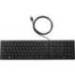 TECLADO MARCA HP 320K QWERTY CON CABLE COLOR NEGRO