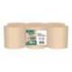 PAPEL SECAMANOS MARCA AMOOS NATURALLY SOFT 2 CAPAS PASTA CRUDA PAQUETE DE 6 ROLLOS 125 M