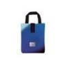BOLSO SANDWICH MARCA OXFORD BAG SPACE GRADIENT CON ASA Y CIERRE VELCRO COLOR AZUL 110X200 MM