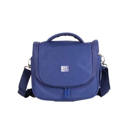 BOLSA ISOTERMICA MARCA OXFORD B-FOODIE RPET COLOR AZUL MARINO 220X250X160 MM