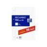 RECAMBIO MARCA OXFORD DIN A4 80+20 HOJAS GRATIS 90 GR CUADRO 4 MM 4 TALADROS