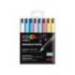 ROTULADOR MARCA UNI POSCA PC-1M MARCADOR DE PINTURA PUNTA EXTRAFINA 0,7 MM BLISTER DE 8 UNIDADES COLORES PASTEL