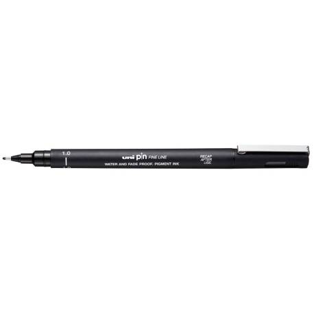ROTULADOR MARCA UNIBALL PIN CALIBRADO MICROMETRICO 1 MM COLOR NEGRO