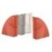 REVISTERO MARCA CEP PLASTICO TERRA NOVA LOTE DE 4 UNIDADES COLORES SURTIDOS 270X85X310 MM