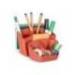 ORGANIZADOR DE SOBREMESA MARCA CEP TERRA NOVA 8 DEPARTAMENTOS COLOR TERRACOTA 143X158X93 MM