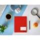 LIBRETA MARCA LIDERPAPEL SMART A5 PLUS 48 HOJAS 75G/M2 CUADRO 5MM CON MARGEN COLORES SURTIDO