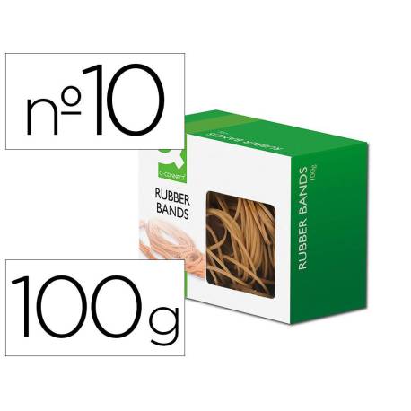 GOMILLAS ELASTICAS MARCA Q-CONNECT 100 GR TAMAÑOS SURTIDOS
