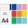 CUADERNO ESPIRAL MARCA LIDERPAPEL A4 MICRO WITTY TAPA DURA 120H 90GR HORIZONTAL 8MM 5 BANDAS 4 TALADROS COLORES SURTIDOS