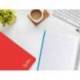 CUADERNO ESPIRAL MARCA LIDERPAPEL A4 MICRO WITTY TAPA DURA 120H 90GR CUADRO 5MM 5 BANDAS 4 TALADROS COLORES SURTIDOS