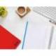 CUADERNO ESPIRAL MARCA LIDERPAPEL A4 MICRO SMART TAPA BLANDA 80H 75GR CUADRO 5MM DOBLE MARGEN 4 TALADROS COLORES