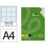 RECAMBIO MARCA LIDERPAPEL A4 100 HOJAS 75GR RAYADO Nº46 4 TALADROS