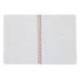 CUADERNO ESPIRAL MARCA LIDERPAPEL DIN A5 WITTY TAPA DURA 80H 90GR CUADRO 4MM CON MARGEN COLOR AZUL MARINO