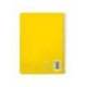 CUADERNO ESPIRAL MARCA LIDERPAPEL DIN A5 WITTY TAPA DURA 80H 90GR CUADRO 4MM CON MARGEN COLOR AMARILLO
