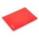 CUADERNO ESPIRAL MARCA LIDERPAPEL DIN A4 WITTY TAPA DURA 80H 90GR PAUTA 2,5MM CON MARGEN COLOR ROJO