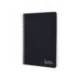 CUADERNO ESPIRAL MARCA LIDERPAPEL DIN A4 WITTY TAPA DURA 80H 90GR PAUTA 2,5MM CON MARGEN COLOR NEGRO