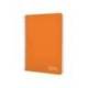 CUADERNO ESPIRAL MARCA LIDERPAPEL DIN A4 WITTY TAPA DURA 80H 90GR PAUTA 2,5MM CON MARGEN COLOR NARANJA