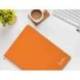 CUADERNO ESPIRAL MARCA LIDERPAPEL DIN A4 WITTY TAPA DURA 80H 90GR PAUTA 2,5MM CON MARGEN COLOR NARANJA