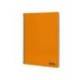 CUADERNO ESPIRAL MARCA LIDERPAPEL DIN A4 SMART TAPA BLANDA 80H 75GR PAUTA 3,5MM CON MARGEN COLOR NARANJA