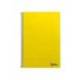 CUADERNO ESPIRAL LIDERPAPEL DIN A4 SMART TAPA BLANDA 80H 75GR RAYADO HORIZONTAL CON MARGEN COLOR AMARILLO