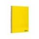 CUADERNO ESPIRAL LIDERPAPEL DIN A4 SMART TAPA BLANDA 80H 75GR RAYADO HORIZONTAL CON MARGEN COLOR AMARILLO