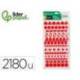 GOMETS MARCA LIDERPAPEL FIGURAS SURTIDAS BOLSA DE 20 HOJAS CIRCULOS TRIANGULOS ESTRELLAS CUADRADOS COLORES SURTIDOS