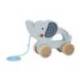 JUEGO INFANTIL MARCA IMAGINOVO MADERA ELEFANTE PARA ARRASTRAR CON RUEDAS +12 MESES 13,4X10X5,4CM