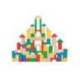 JUEGO INFANTIL MARCA IMAGINOVO MADERA CONSTRUCCION DE BLOQUES +12 MESES 100 PIEZAS 29X29X3,5CM