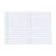 LIBRETA MARCA LIDERPAPEL PAUTAGUIA TAPA CARTONCILLO 32H DIN A5+ 75GR CUADRICULADO PAUTADO 5MM CON MARGEN 6 COLORES SURTIDOS
